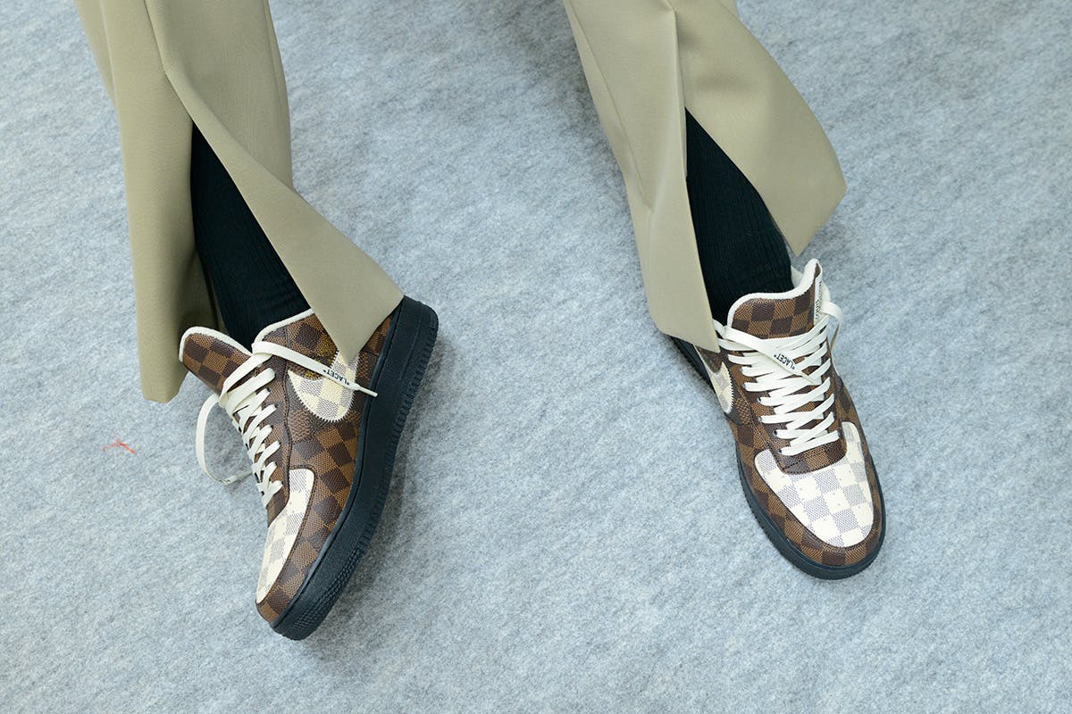 nike force louis vuitton